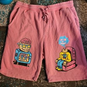 KILLER ACID TV Party Shorts Men's M